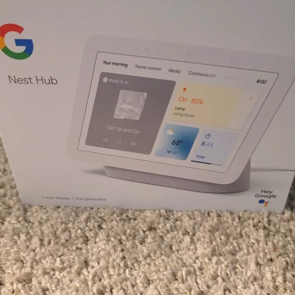 Google Nest Hub 2nd generation